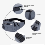 Riñonera Modelo Profesional Cierres Resistentes Calidad - Imagen 5