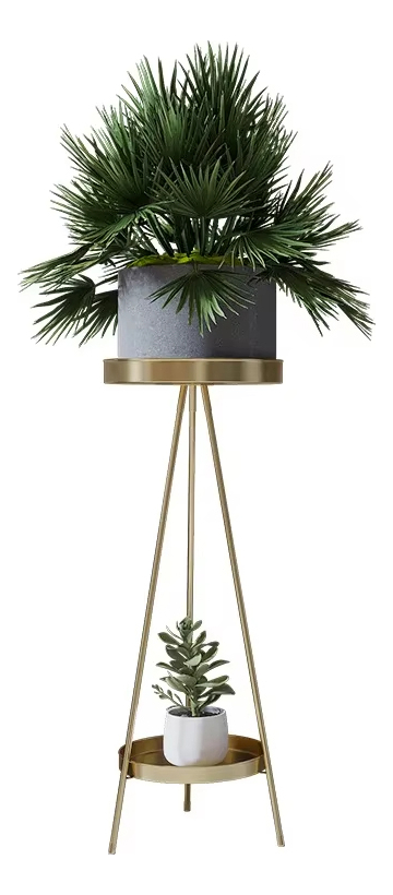 D_600326-MLU79580989980_102024-F.jpg Porta Macetas Soporte Decorativo De Hierro A Pie Alto Grande - Imagen 1