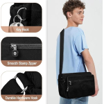 Bandolera Morral Urbano Varios Cierres Correa Ajustable - Imagen 6