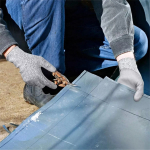 Guantes Anticorte Seguridad Trabajo Cocina Manualidades Color Gris Talle L - Imagen 8