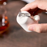 Tapón De Botellas De Vino Champagne Sellado De Silicona Negro - Imagen 5