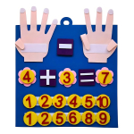 Juego Educativo Tabla Manos Matematicas Infantil - Imagen 2
