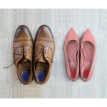 Talonera De Gel Silicona Deporte Trabajo Punto Rojo Y Azul - Imagen 5