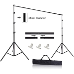 Portafondos Tripode Soporte De Fondo Fotografia 3x2 Mts - Imagen 2