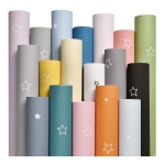 Papel Adhesivo Niños Empapelar Paredes Estrellas Colores Cel - Imagen 3