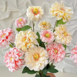 Ramo De Flores Decorativas Calendula Artificial Doble Petalo - Imagen 2