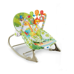 Mecedora Bouncer Leon - Silla 3 En 1 Bebe Hasta 18 Kg Oferta