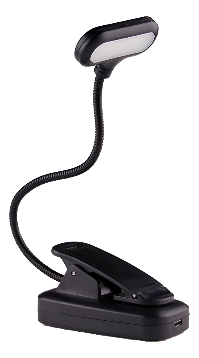 D_604005-MLU91024442057_082025-F.jpg Lampara Led Portátil Con Pinza Usb Batería Recargable - Imagen 1