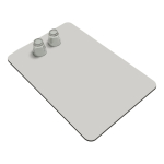 Alfombrilla Absorbente Seca Platos Vasos Cocina 30cm X 40cm