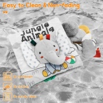 Libro Bebe De Tela Colas Primera Infancia Didactico Varios - Imagen 12