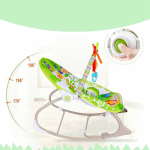 Mecedora Bouncer Leon - Silla 3 En 1 Bebe Hasta 18 Kg Oferta - Imagen 2