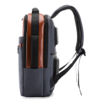 Mochila Urbana Alta Gama Cuero Pu Con Usb Varios Colores - Imagen 12