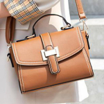 Cartera Bandolera En Cuero Pu Estilo Retro Moderno Hebilla - Imagen 6