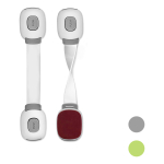 Pack X 2 Traba Puertas Seguridad Para Bebés Doble Apertura - Imagen 7