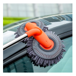 Cepillo De Microfibra Doble Para Lavado De Auto Mango Largo - Imagen 5