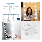 Luces Led Usb Para Espejo Maquillaje Kit X6 - Imagen 6