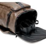 Mochila Bolso Con Candado De Combinación Simil Cuero Calidad - Imagen 15