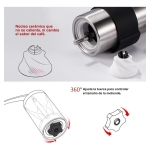 Molinillo Manual Cafe Acero Inoxidable 40gr Regulable - Imagen 4