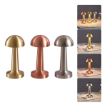 Lámpara De Mesa Portátil Recargable Usb Metalica Domus - Imagen 2