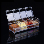 Especiero Dispensador De Cristal Para Condimentos Cocina Color Transparente - Imagen 7
