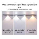 Tira De Luz Led Rígida Recargable Usb Regulable - 50cm - Imagen 6