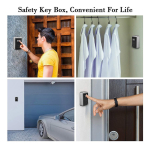 Caja Seguridad Porta Llaves Super Fuerte Combinación Pared - Imagen 6