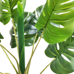 Planta Artificial En Maceta Simil Monstera 60cm Mayoristas Uruguay - Imagen 2
