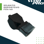 Silbato Fox 40 Clasico Cmg Con Protector Negro Entrenador - Imagen 10