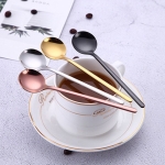 Cuchara De Postre Cafe Te Acero Inoxidable Moderna - Corta - Imagen 6