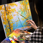 Lienzo Cuadrado Blanco Con Bastidores 40 X 40 Cm - Imagen 4