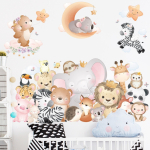 Vinilo Infantil Decorativo De Pared Animales - Imagen 5