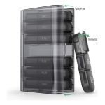 Pastillero Semanal X3 Veces Al Dia Moderno + Organizador - Imagen 4