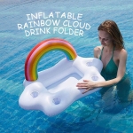 Hielera Conservadora Flotante Para Piscina Arco Iris - Imagen 8