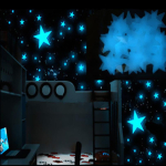 Estrellas Fluorescentes Luminosas De Pared 3d Decoración - Imagen 14