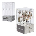 Organizador Exhibidor De Joyas Joyero Diseño Acrilico Cajón - Imagen 2