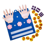 Juego Educativo Tabla Manos Matematicas Infantil - Imagen 4