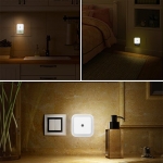 Lampara De Luz Nocturna Veladora Con Sensor Automática - Imagen 14