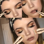 Juego De Brocha Cosmético 4 En 1 Maquillaje - Imagen 5