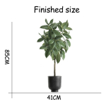 Vinilo Decorativo De Pared Planta En Maceta - Imagen 3