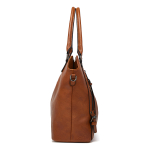 Cartera Bolso De Mano Con Bolsillos Exteriores + Pouch - Imagen 5