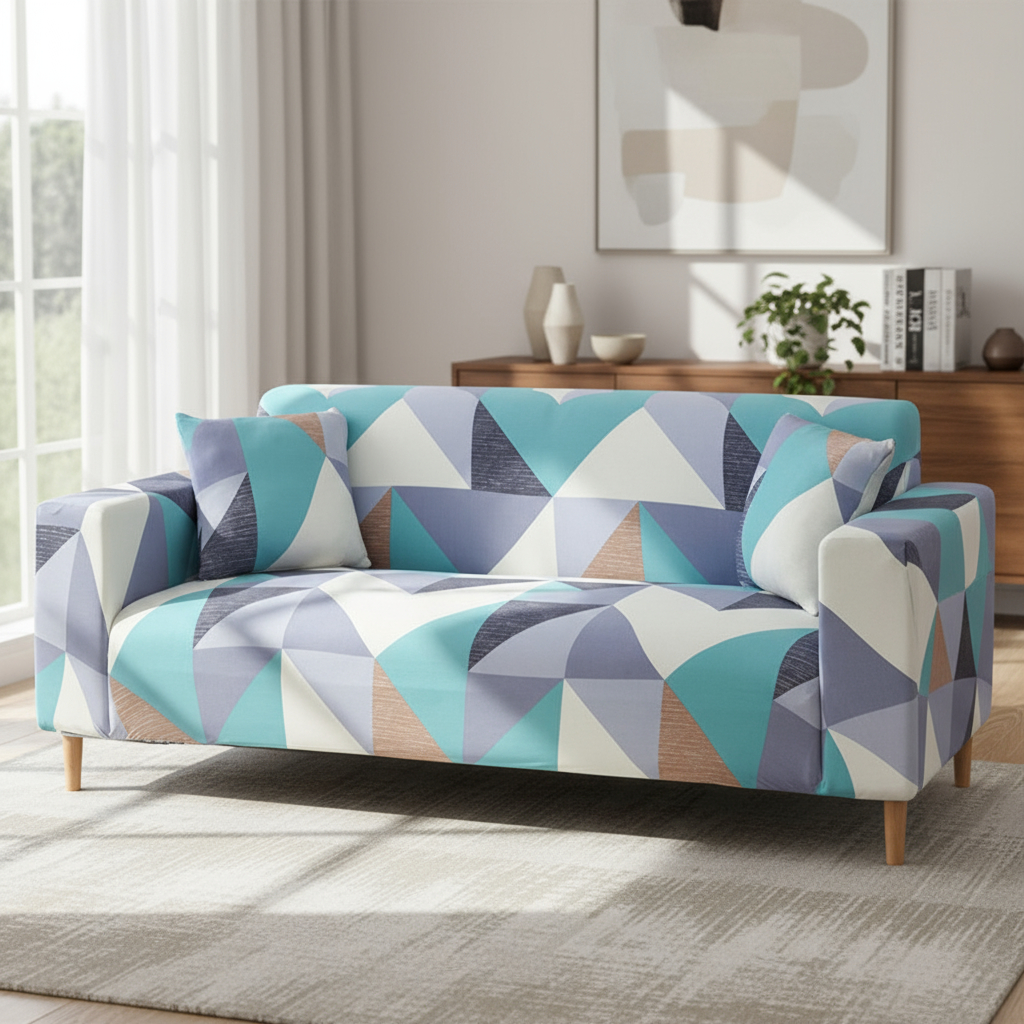 D_621228-MLU95966866281_102025-F.jpg Cubre Sillón Protector Sofa 2 Cuerpos Diseño Estampado - Imagen 1