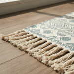 Alfombras Nórdicas Vintage Con Borlas Flecos Textil 90 Cm - Imagen 5