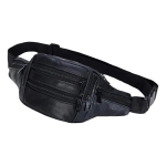 Riñonera En Cuero Pu Unisex Varios Bolsillos Ajustable - Imagen 8