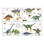 Sticker Adhesivos Wallpaper Dinosaurios Decoración Niños - Imagen 2