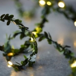 Guia Led Decorativa Con Luz Hojitas Planta Deco Home 5 Metro - Imagen 7