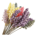 Flores Artificiales Decorativas Bolitas Lavanda X6 30cm - Imagen 29
