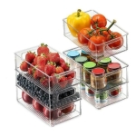 Organizador De Heladera Acrílico Refrigerador 25,5x15x7,6 Cm - Imagen 2