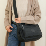 Morral Bandolera Estilo Urbano Gran Capacidad 8 Bolsillos - Imagen 10