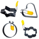 Moldes Cocina Antiadherentes Para Huevo Frito Y Panqueques - Imagen 4