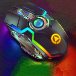Mouse Juego Inalámbrico Recargable E-sport Game Rgb Ergonomi - Imagen 8